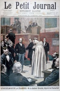 Dr. Philippe Grenier, a francia nemzetgyűlés első muszlim képviselője, 1897