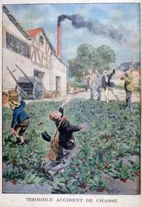 Vadászati baleset, 1900 alkotó: Oswaldo Tofani