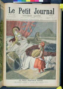 Piroska vagy Franciaország elveszíti Fachodát Angliának, illusztrált címlap a „Le Petit Journal”-ból, 1898. november 20. (színes metszet)