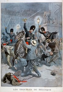 Baj Belgiumban, 1899 alkotó: Oswaldo Tofani