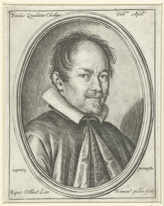 A zeneszerző portréja Paolo Quagliati c. 1555-1628, 1623 alkotó: Ottavio Maria Leoni