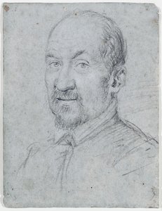 Egy egyházi portré (ceruza papíron) alkotó: Ottavio Mario Leoni