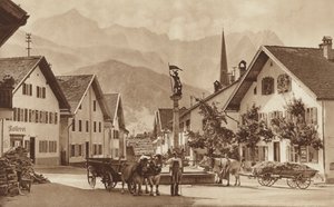 Floriansplace Partenkirchenben alkotó: Otto Ballerstedt