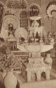 Mór kioszk, a Linderhof bajor királyi kastély közelében