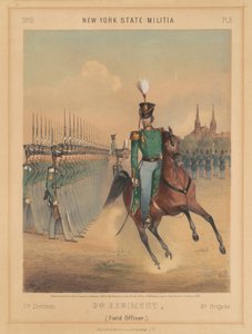 New York állam milícia, 1. hadosztály, 9. ezred, 3. dandár alkotó: Otto Boetticher