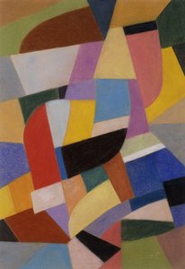 Fogalmazás; Kompozíció, 1935-1937 körül (pasztell papíron)