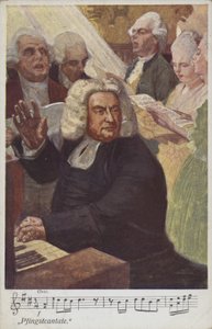 Johann Sebastian Bach (színes litó)
