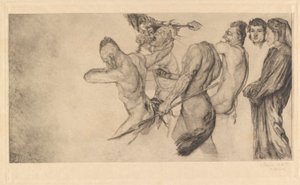 Dante és Virgil a pokolba látogat (Inferno Canto 22)