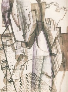 Ábra a falak előtt, 1916 alkotó: Otto Gutfreund