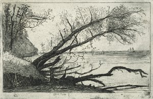 Lake Shore, Cleveland, XX. század. alkotó: Otto H. Bacher