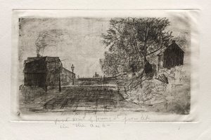 Spring Street, 1878. alkotó: Otto H. Bacher