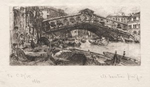 Rialto, Velence alkotó: Otto H. Bacher