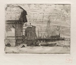 West Pier 1878, 1878. alkotó: Otto H. Bacher