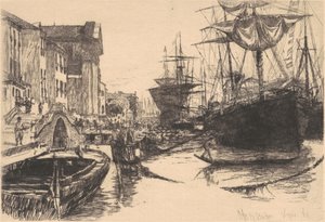 Velence, 1880. alkotó: Otto Henry Bacher