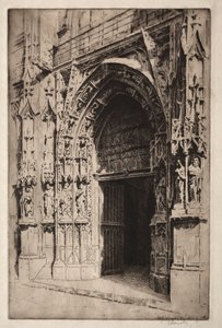 Portrail Central, Eglise St. Merri, Párizs