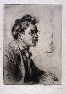 B.J.O. Nordfelt portréja