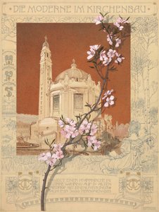 Egy plébániatemplom Währingben, Bécsben, 1898-1899. alkotó: Otto Koloman Wagner