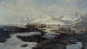 Svolværből alkotó: Otto Ludvig Sinding