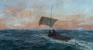Nansen és Johansen a Jeges-tengerről