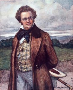 Schubert mint sétáló / Nowak 1900