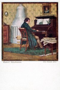 Robert Schumann zongorázik