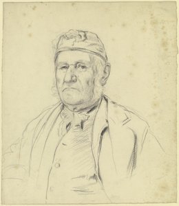 A streatley-i öreg molnár portréja (?) alkotó: Otto Scholderer