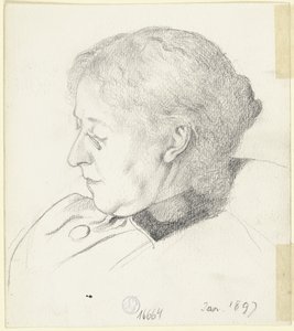 Alvó Luise Scholderer alkotó: Otto Scholderer