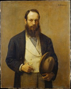Önarckép alkotó: Otto Scholderer