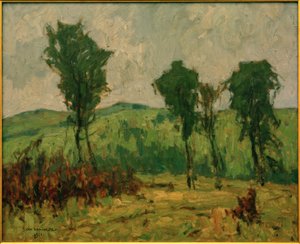 Hegyi táj alkotó: Otto Ubbelohde