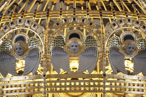 Angel Am Steinhof templom (Leopld templom), Bécs, Ausztria (fotó) alkotó: Otto Wagner