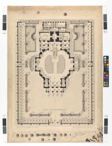 Béketemplom, alaprajz alkotó: Otto Wagner