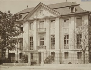 Messel, Alfred - Berlin- Residence Dr Eduard Simon, Former Victoriastrasse 7 - 1902 1904 alkotó: Ottomar Anschütz