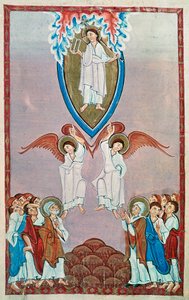 Ms 91 f.96 Felemelkedés alkotó: Ottonian