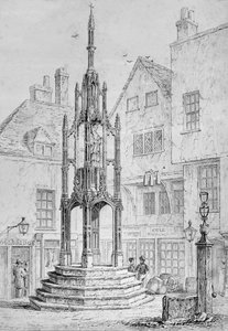 City Cross Winchester, 1830 körül