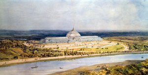 Tervezés az ipari kiállításhoz, Bécs, 1873, c1830-1873 alkotó: Owen Jones
