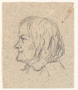 Thorvaldsen profilportréja alkotó: P.C. Skovgaard