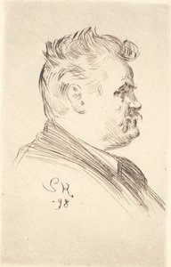 Carl Locher portréja, profil alkotó: Peder Severin Krøyer