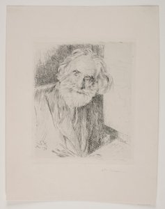 Vilhelm Kyhn portréja alkotó: Peder Severin Krøyer