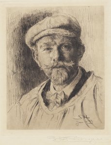 Önarckép alkotó: Peder Severin Krøyer