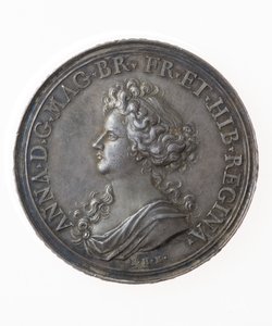 Érem a brit győzelmek emlékére alkotó: P. H. Muller
