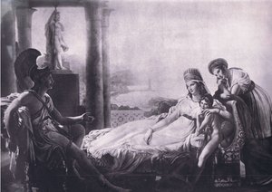 Aeneas Didóról, Trója szerencsétlenségeiről, MacMillan iskolai plakátokról, 1950-60-as évek (litho) alkotó: P. N. Guerin