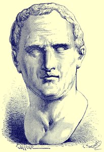 Cicero, illusztráció Victor Duruy "Róma története" című, 1884-ben megjelent művéből (digitálisan feljavított kép).