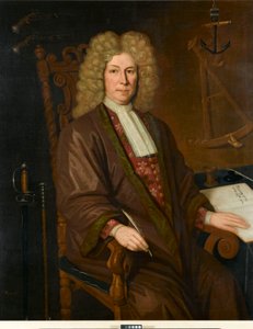 Robert Knox kapitány (1642-1720), a Kelet-indiai Társaság tagja. alkotó: P. Trampon