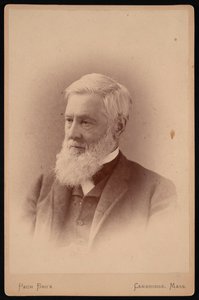 Asa Gray portréja 1810-1888, 1887. március. alkotó: Pach Bros