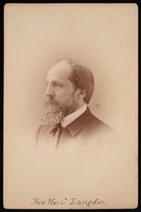 William Chauncy Langdon tiszteletes portréja 1831-1895, 1881 körül. alkotó: Pach Bros