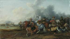 Egy lovassági összecsapás, 1632