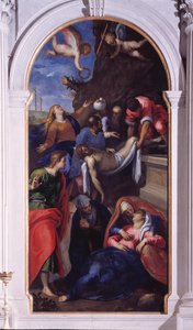 Krisztus lerakódása (festmény alkotó: Palma Il Giovane
