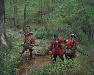 60th Regiment of Foot Royal Americans, 2013 (olaj, vászon)