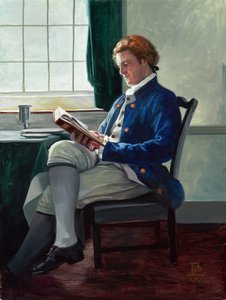 Jefferson a városi kocsmában, 2007 (olaj, vászon)