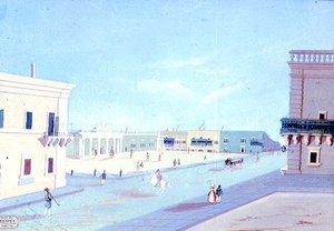 Szent György tér, Valletta, Málta alkotó: Paolo Andrea Deangelis